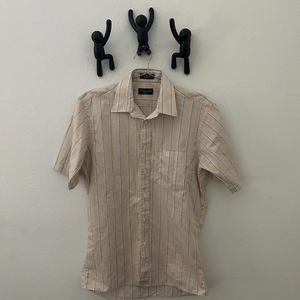 Vintage Christian Dior short sleeve shirt